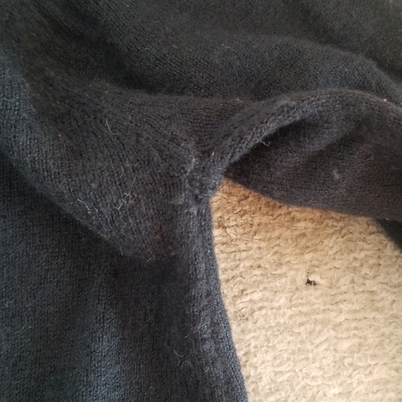 Teal Cowl Neck Sweater - Picture 8 of 8